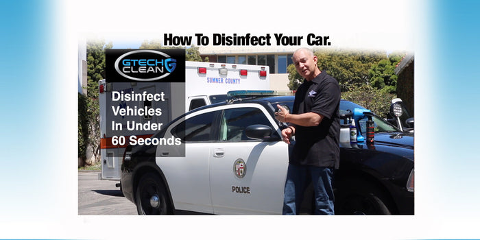 How to disinfect your vehicle.